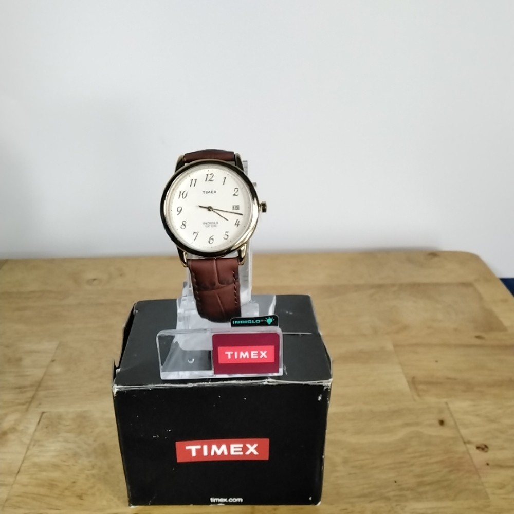 Timex Brown and Silver Women's Watch